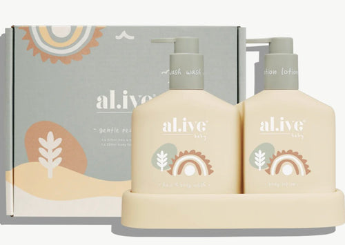 al.ive baby hair and body duo | gentle pear - big little noise
