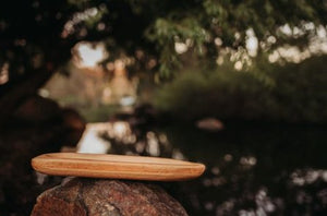 ancient wooden canoe - big little noise