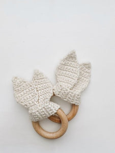 eco bunny teether - big little noise