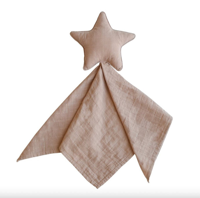 lovey blanket star | natural - big little noise