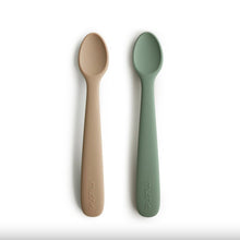 silicone spoon duo | thyme and natural - big little noise