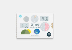 time flash cards - big little noise