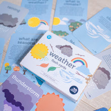 weather flash cards - big little noise