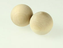 wooden balls ~ 3 pieces - big little noise